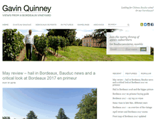 Tablet Screenshot of gavinquinney.com